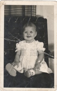 Mom as a baby