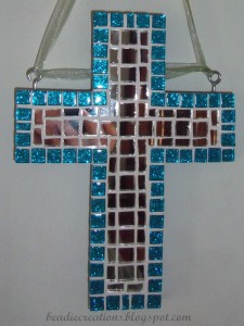 Mirrored mosaic crosses