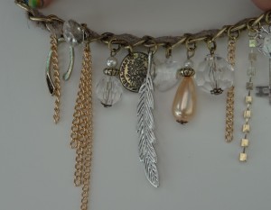 Left side of the 'charms'