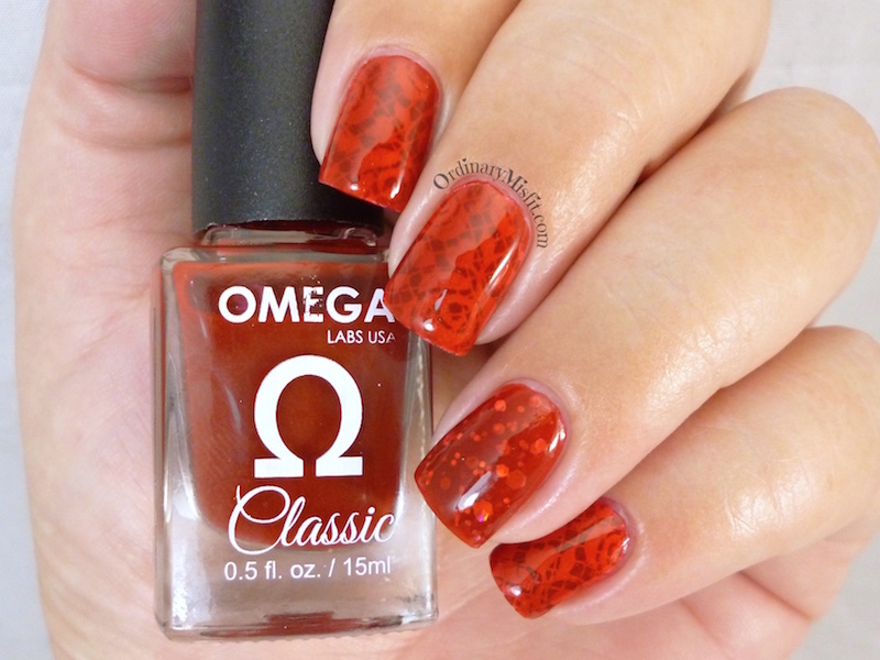 Omega - Crimson Rose with art