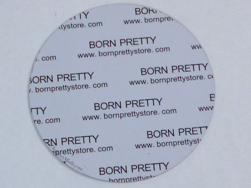 Born Pretty Store plate BP-02