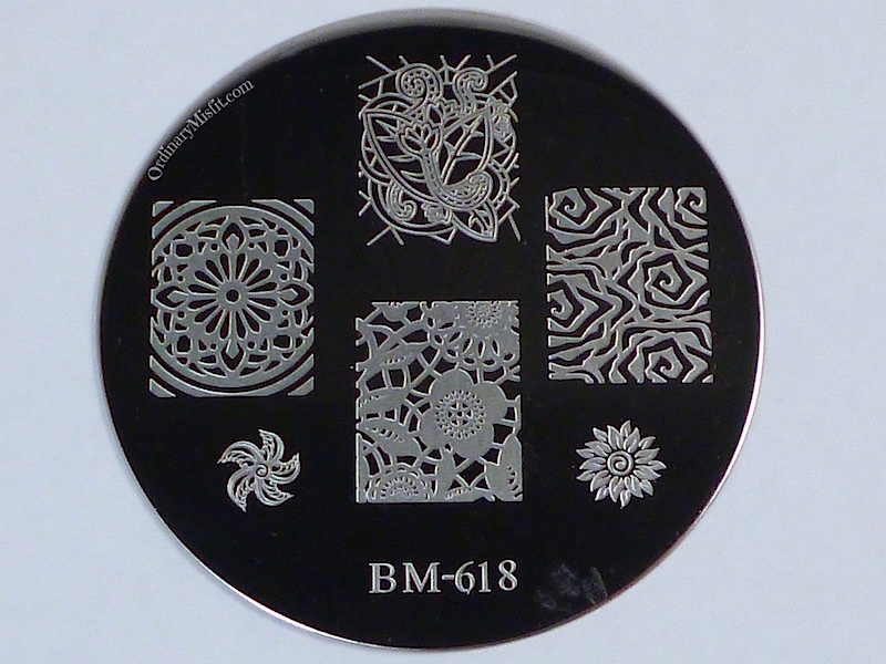 Bundle Monster 'Create Your Own' 2014 stamping plates BM618