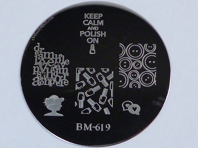 Bundle Monster 'Create Your Own' 2014 stamping plates BM619