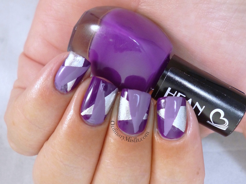 Hean I love Hean collection #805 with nail art 2