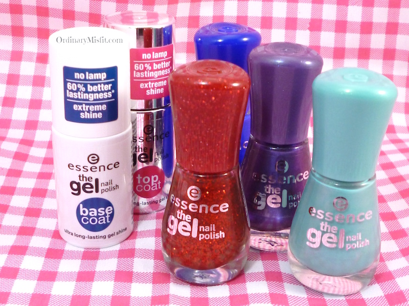 Essence the gel nail polishes