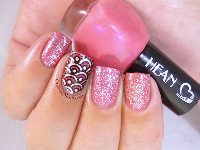 Hean I love Hean collection #807 with nail art