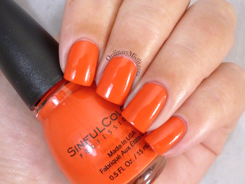 Sinful Colors - Energetic red