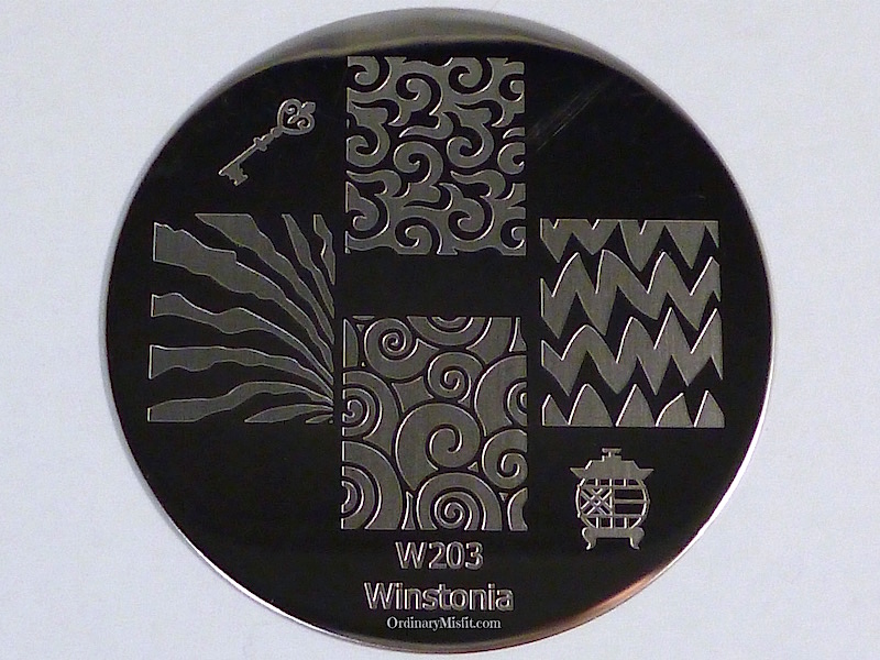 Winstonia stamping plate W203