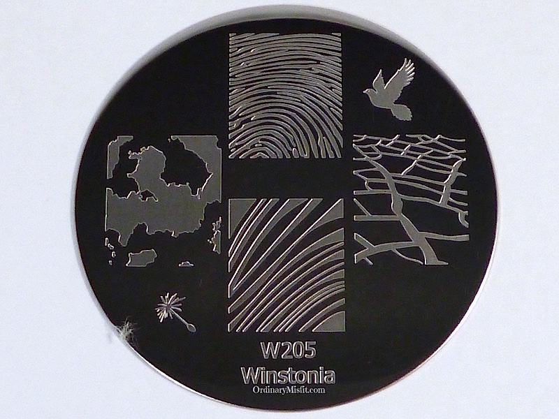 Winstonia stamping plate W205