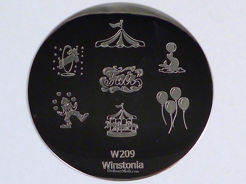 Winstonia stamping plate W209