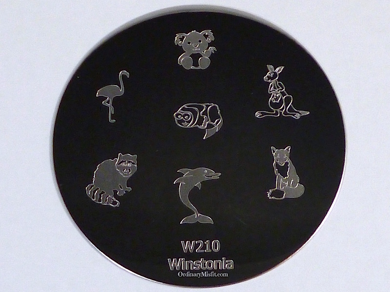 Winstonia stamping plate W210