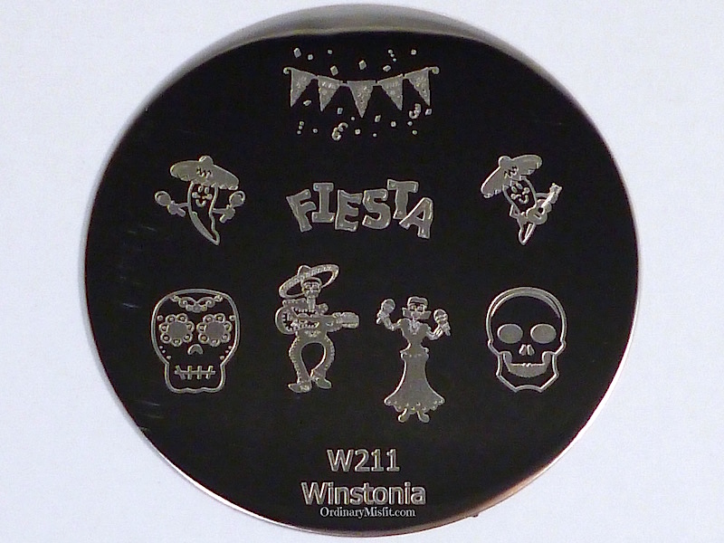 Winstonia stamping plate W211