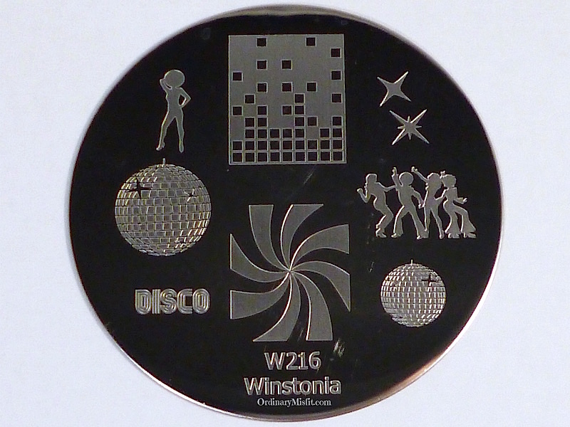 Winstonia stamping plate W216