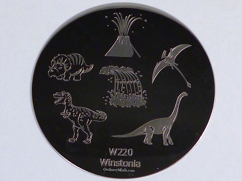 Winstonia stamping plate W220