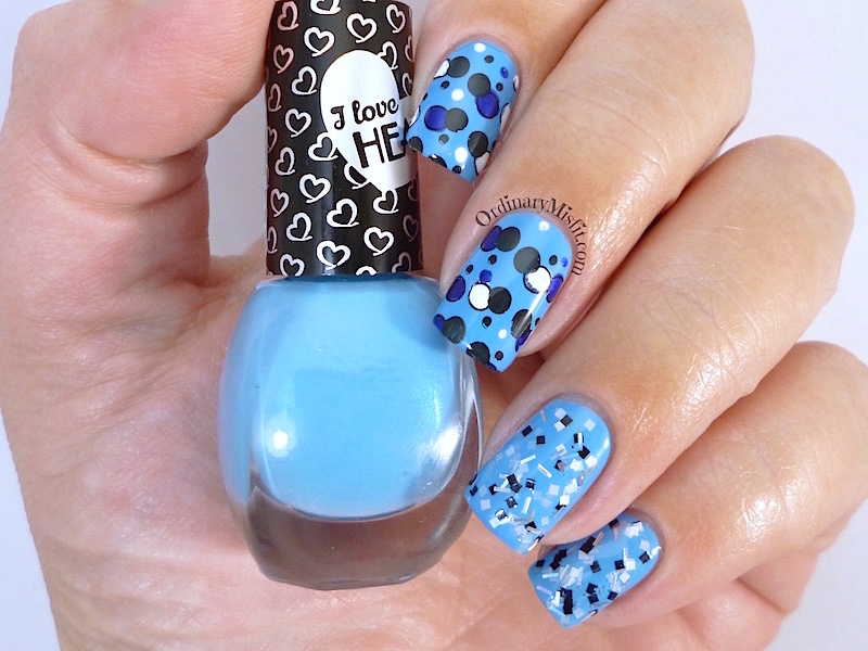Hean I love Hean collection #810 with nail art