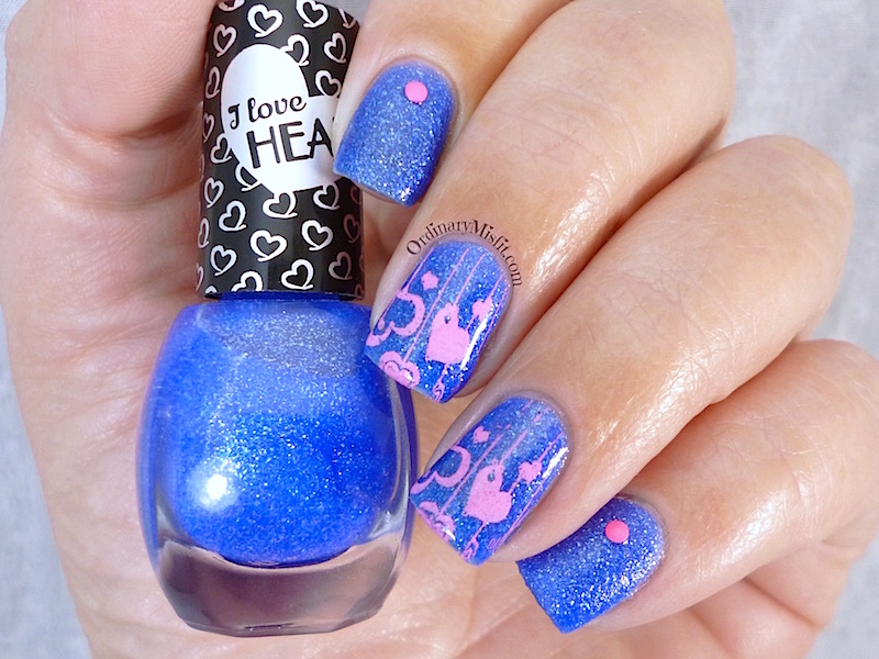 Hean I love Hean Sugar collection #854 with nail art