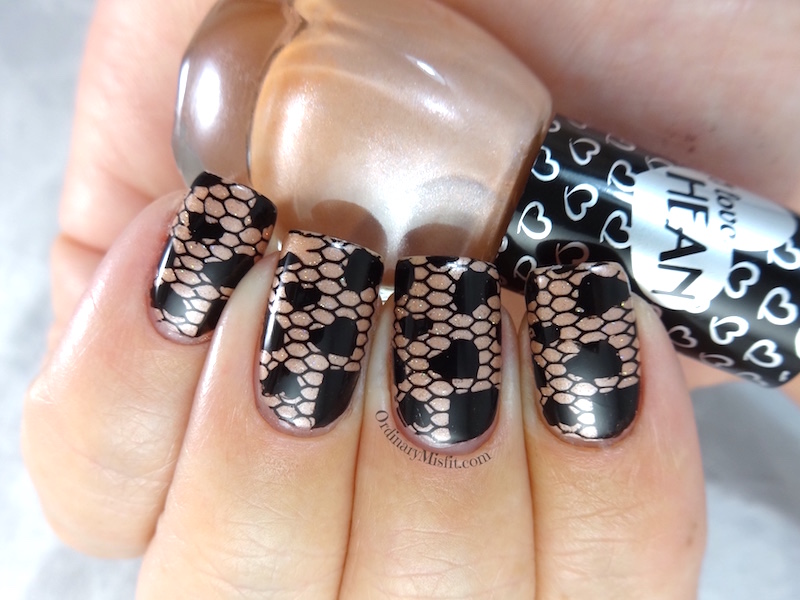 Hean I love Hean collection #429 with nail art 