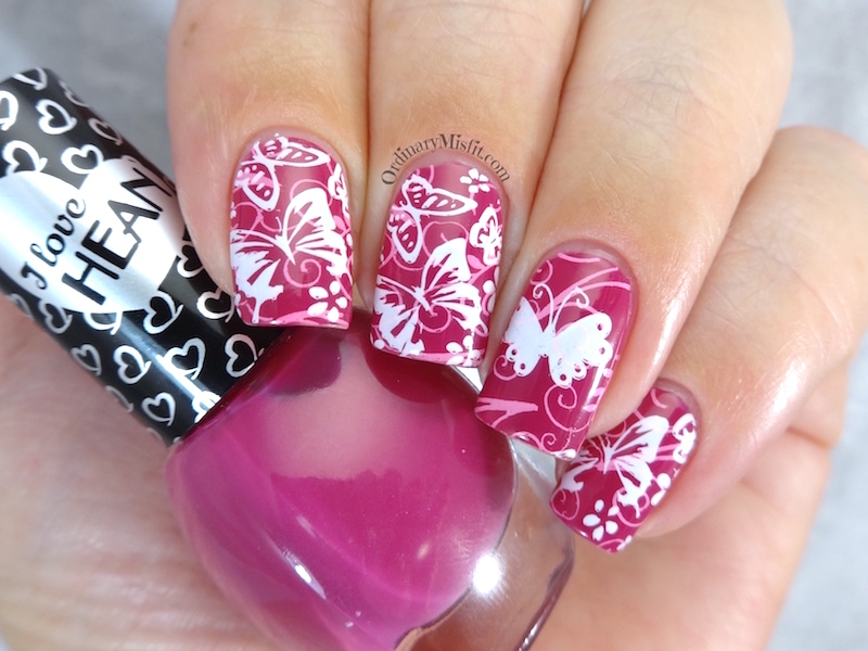 Hean I love Hean collection #437 with nail art