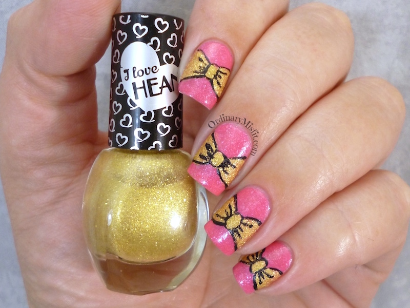 Hean I love Hean sugar #852 and #856 with nail art