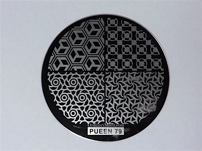 Pueen Buffet leisure stamping plates pueen79