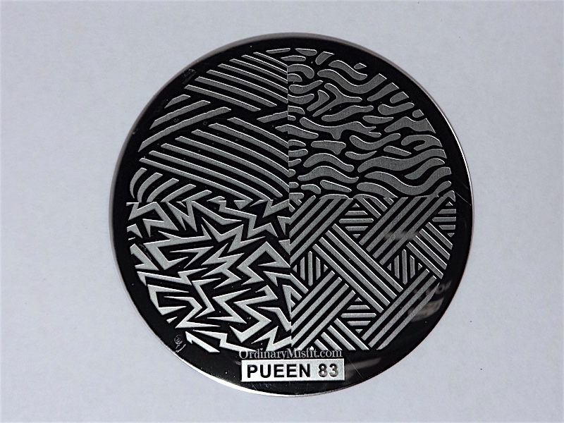 Pueen Buffet leisure stamping plates pueen83