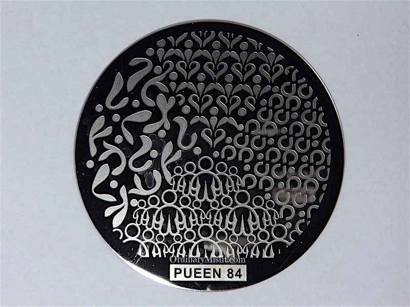 Pueen Buffet leisure stamping plates pueen84