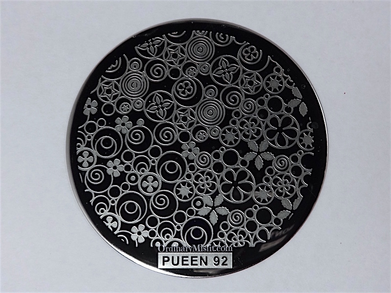 Pueen Buffet leisure stamping plates pueen92