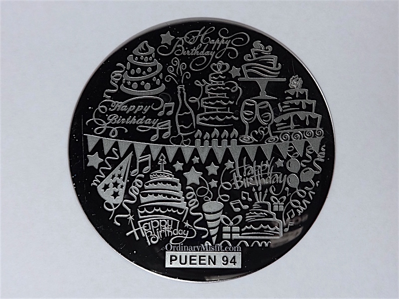 Pueen Buffet leisure stamping plates pueen94