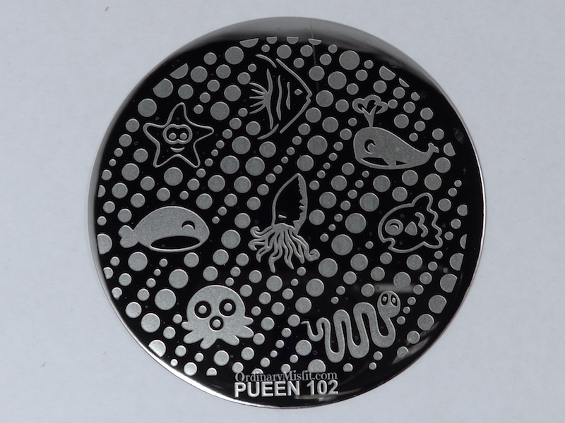 Pueen Make your Day stamping plates pueen102