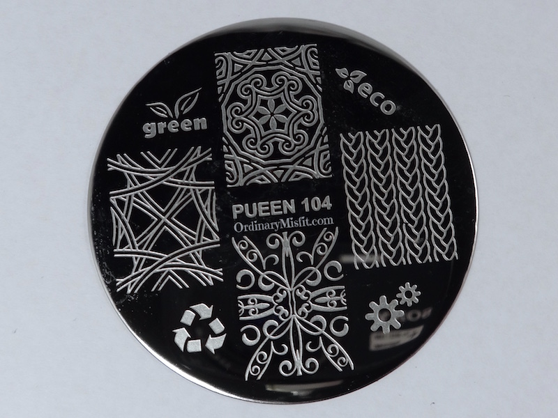 Pueen Make your Day stamping plates pueen104