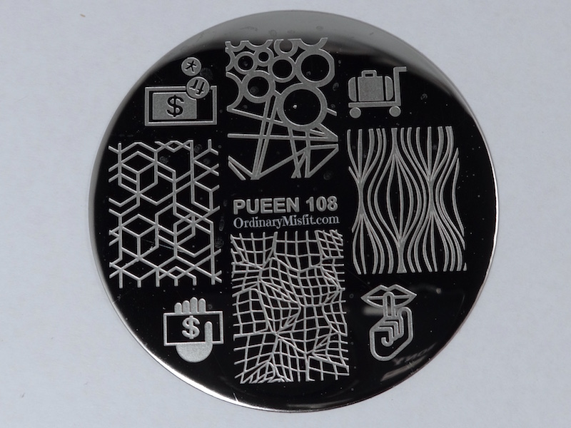 Pueen Make your Day stamping plates pueen108