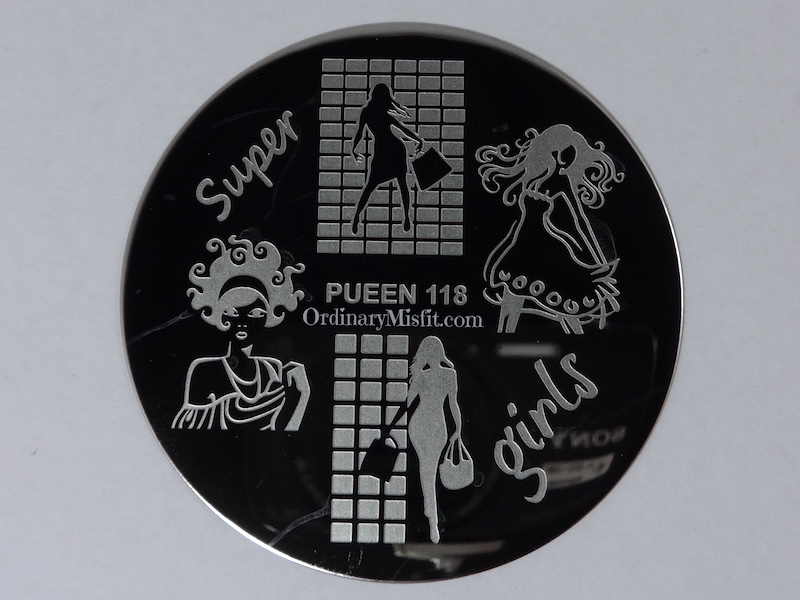 Pueen Make your Day stamping plates pueen118