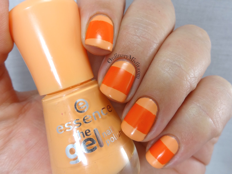 31DC2016 Day 2 Orange nails