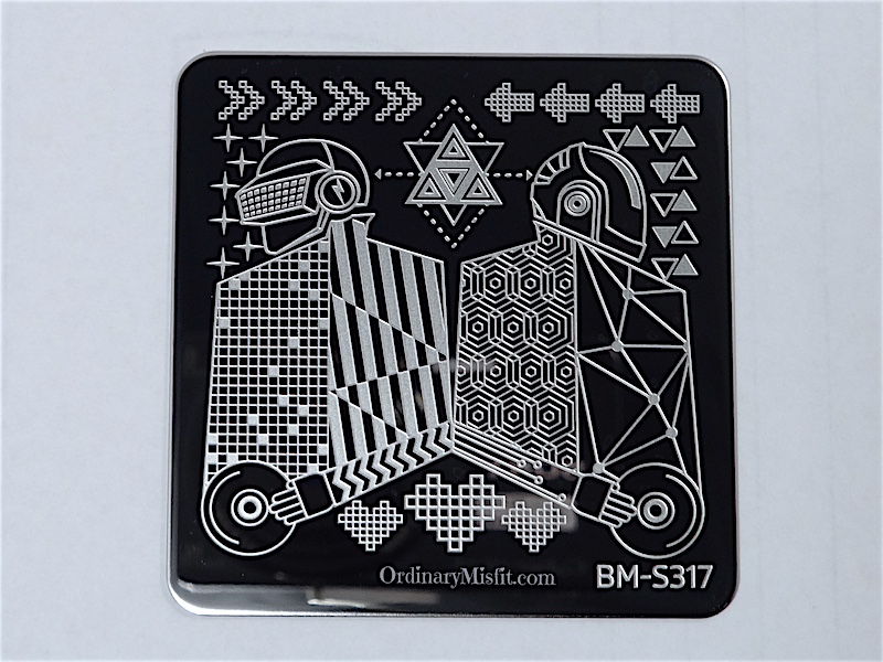 Bundle Monster Musik City stamping plates  BM-S317