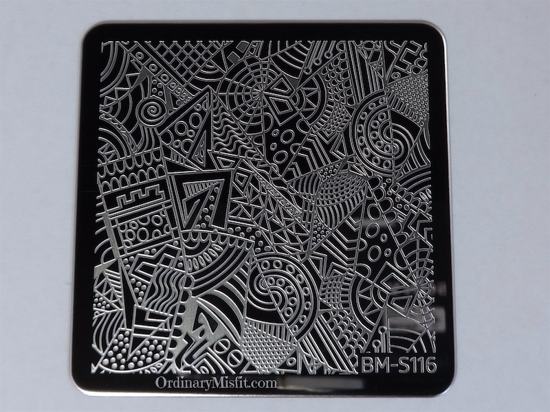 Bundle Monster Paisly Flow stamping plates BM-S116