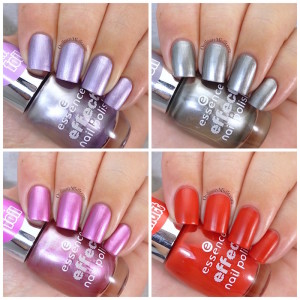 New Essence effect polishes collage