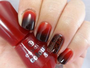 31DC2016 Day 1 Red nails