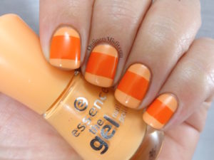 31DC2016 Day 2 Orange nails