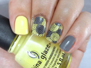 31DC2016 Day 3 - yellow nails
