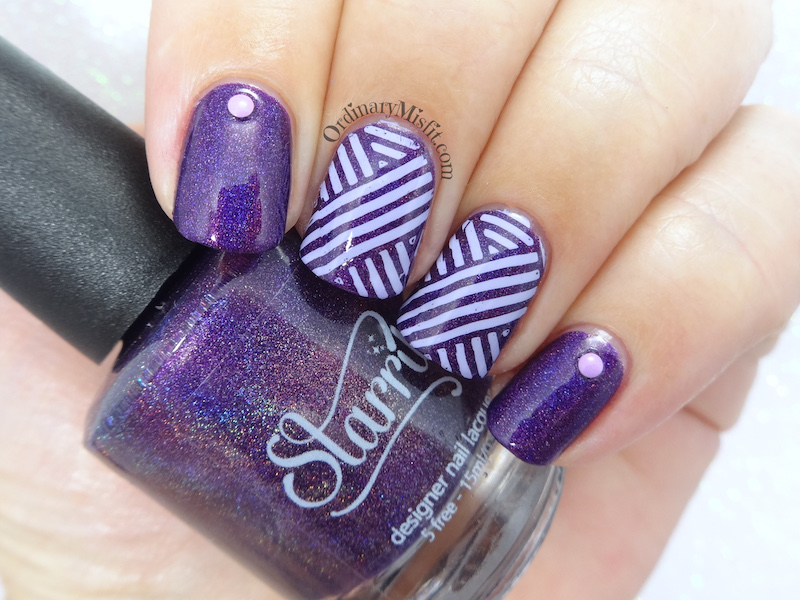 Starrily - Ultraviolet nail art