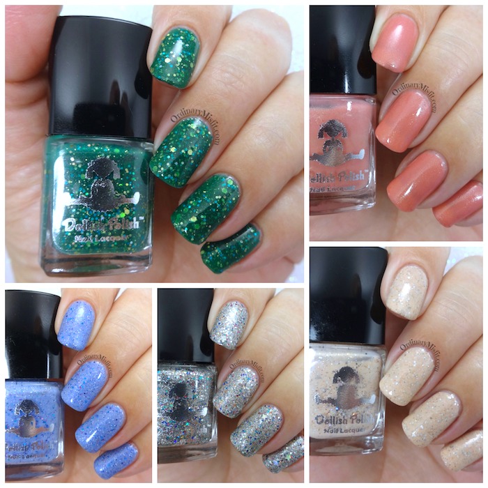 Dollish Polish - Scrooged collection Collage