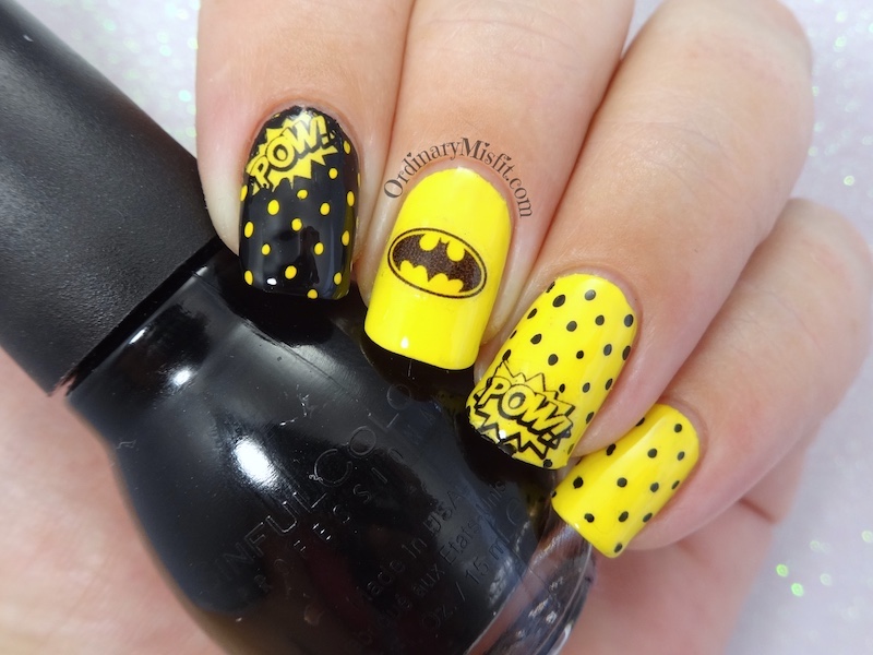 52 week nail art challenge - Inspired by a fictional character