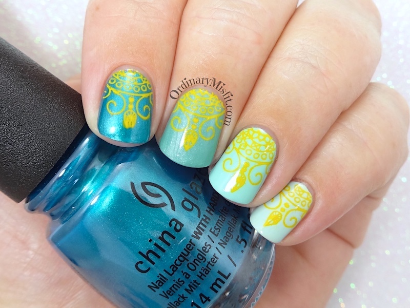52 week nail art challenge - Ombre