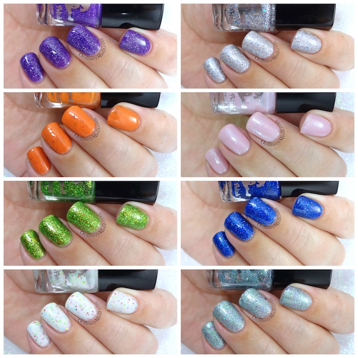 Dollish Polish - The danger zone collection Collage 2