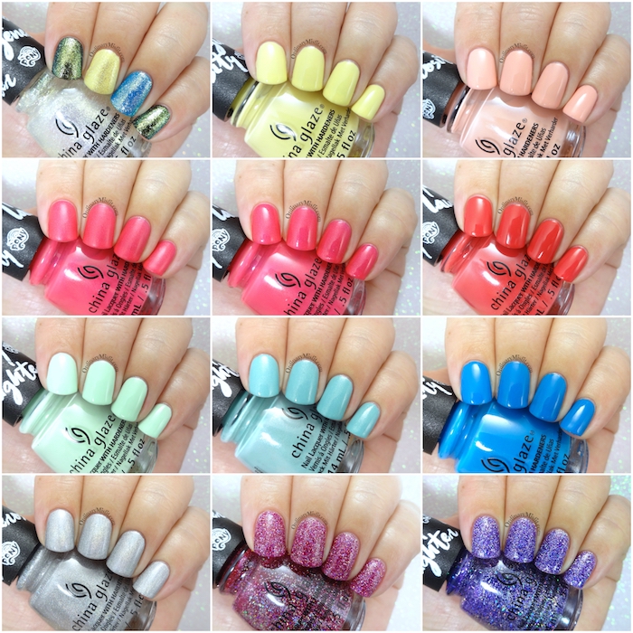 China Glaze - My Little Pony collection collage 2
