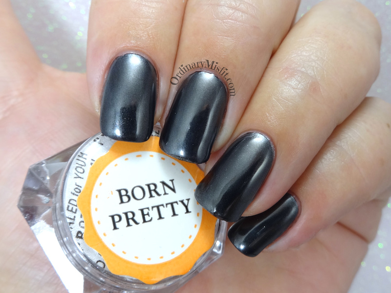 Born Pretty Store Black Chrome pigment powder