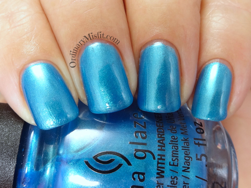 China Glaze - Mer-made for bluer waters