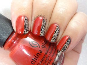 31DC2018 Day 1- Red nails