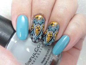 Born Pretty Store review - Arab passion L001 stamping plate