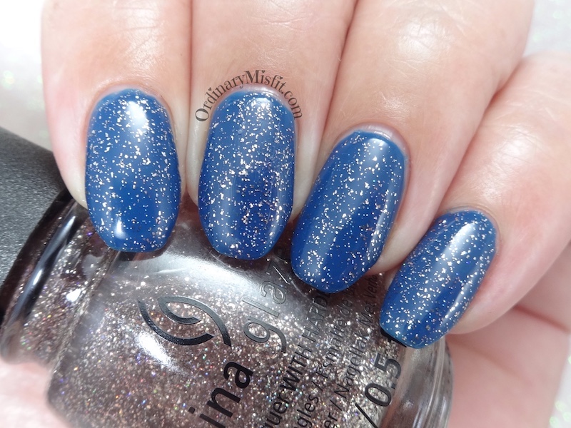China Glaze - Wildflower hour (over saved by the bluebell)
